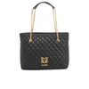 Love Moschino Women's Quilted Shoulder Bag - Black - Image 1