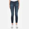 J Brand Women's Mid Rise Cross Hatch Super Stretch Capri Skinny Jeans - Sublime - Image 1
