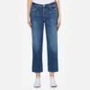 J Brand Women's Ivy High Rise Super Soft Denim Crop Straight Jeans - Entice - Image 1