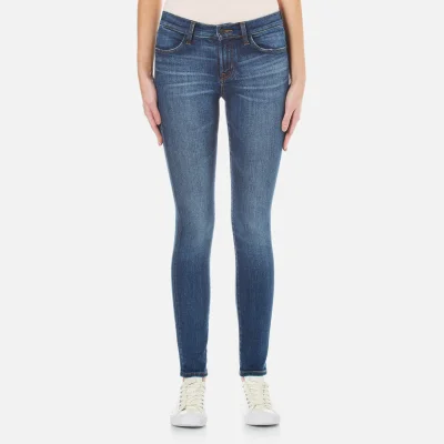 J Brand Women's 620 Mid Rise Comfort Stretch Super Skinny Jeans - Decoy