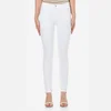 J Brand Women's Maria High Rise Skinny Jeans - White - Image 1