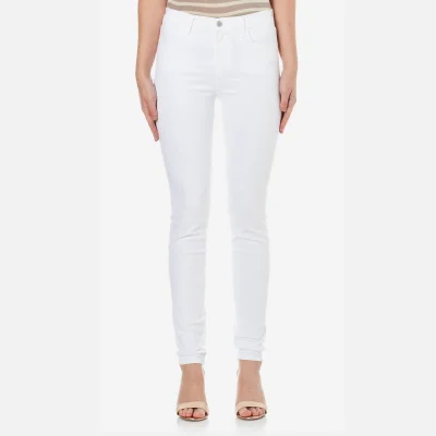 J Brand Women's Maria High Rise Skinny Jeans - White
