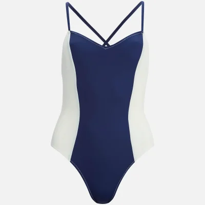 Solid & Striped Women's The Diana Swimsuit - Navy/Cream