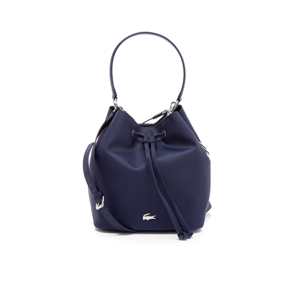 Lacoste Women's Bucket Bag - Navy Image 1