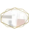 Umbra Prisma Geometric Mirror - Brass - Image 1