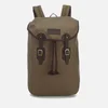 Barbour Men's Wax Leather Backpack - Stone - Image 1