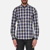PS by Paul Smith Men's Tailored Fit Shirt - Navy - Image 1