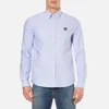 KENZO Men's Casual Fit Oxford Tiger Shirt - Sky Blue - Image 1