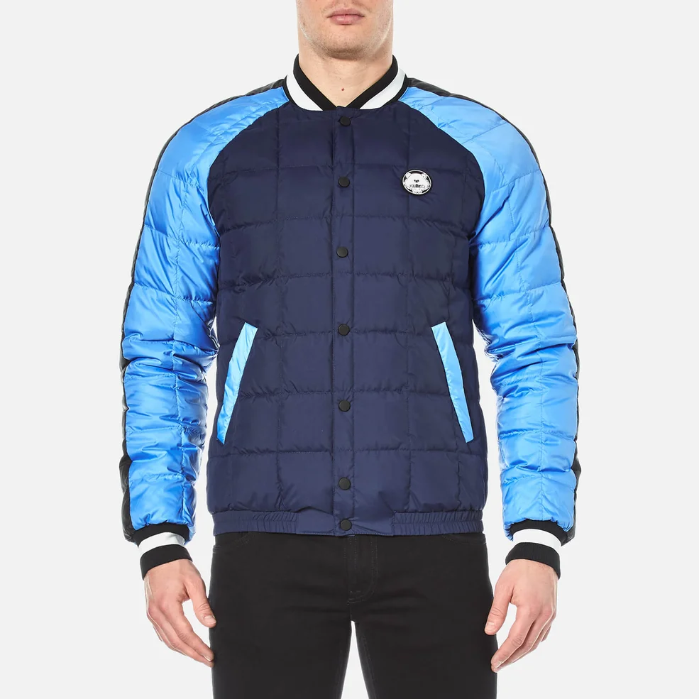 KENZO Men's Quilted Tiger Bomber Jacket - Midnight Blue Image 1