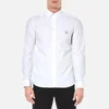 KENZO Men's Slim Fit Poplin Tiger Shirt - White - Image 1
