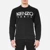 KENZO Men's Python Logo Sweatshirt - Black - Image 1