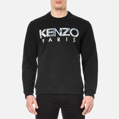 KENZO Men's Python Logo Sweatshirt - Black