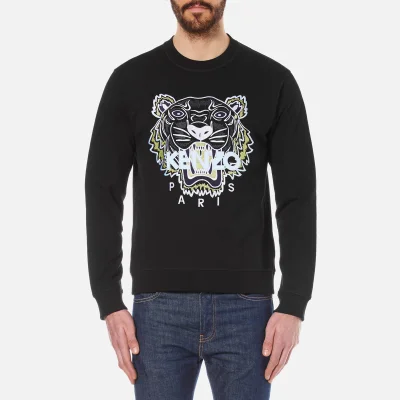 KENZO Men's Embroidered Tiger Sweatshirt - Black