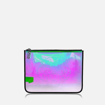 KENZO Women's Icons A4 Pouch - Iridescent