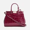Aspinal of London Women's Florence Snap Bag Small Tote Bag - Bordeaux - Image 1