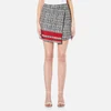 Karl Lagerfeld Women's Boucle Wrap Skirt with Stripe - Multi - Image 1