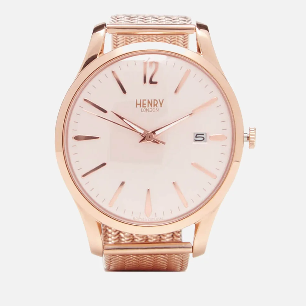 Henry London Shoreditch Watch - Rose Gold Image 1