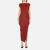Vivienne Westwood Anglomania Women's Vian Dress - Oxblood - Image 1