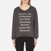 Wildfox Women's Grocery List 5am Sweatshirt - Clean Black - Image 1