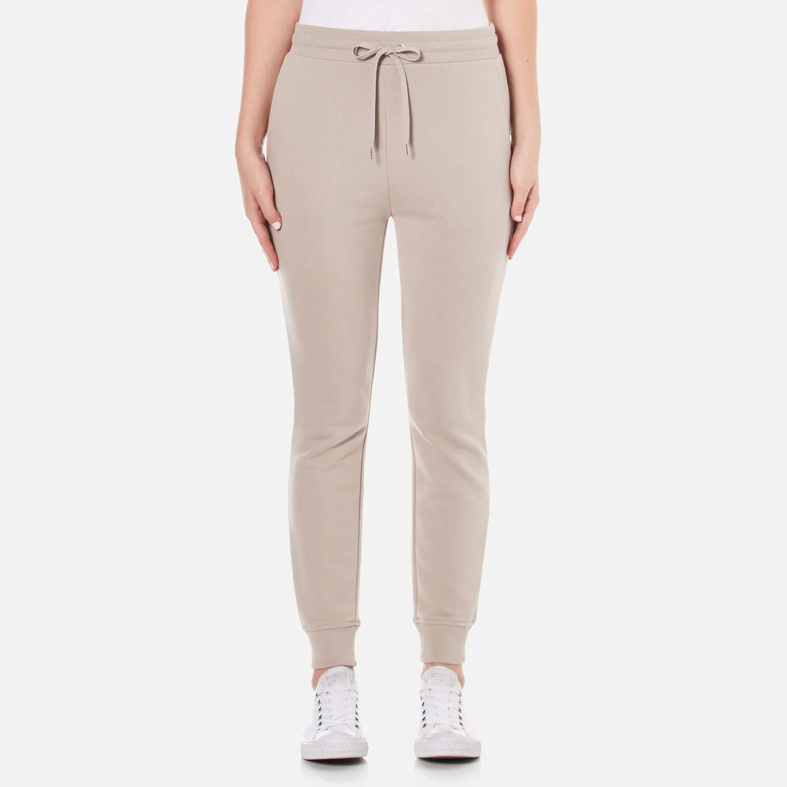 T by Alexander Wang Women's Soft French Terry Sweatpants - Beige Image 1