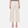 T by Alexander Wang Women's Stretch Cotton High Waisted Culottes - Eggshell - Image 1