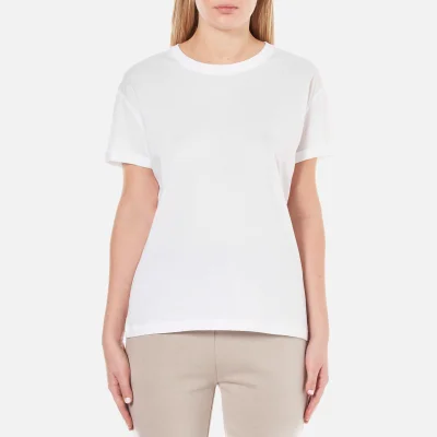 T by Alexander Wang Women's Superfine Jersey Short Sleeve Crew Neck T-Shirt - White