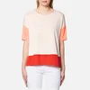 BOSS Orange Women's Tustripe T-Shirt - Light Pastel Pink - Image 1