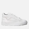 ETQ. Men's Mid Top 2 Leather Trainers - White - Image 1