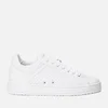 ETQ. Men's Low Top 4 Embossed Leather Trainers - Ice Python - Image 1