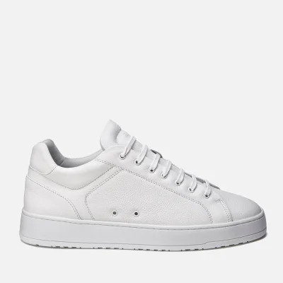 ETQ. Men's Low Top 4 Leather Trainers - White
