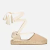 Soludos Women's Gladiator Suede Espadrille Sandals - Cream - Image 1