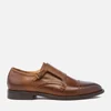 Hudson London Men's Baldwin Calf Leather Monk Shoes - Cognac - Image 1