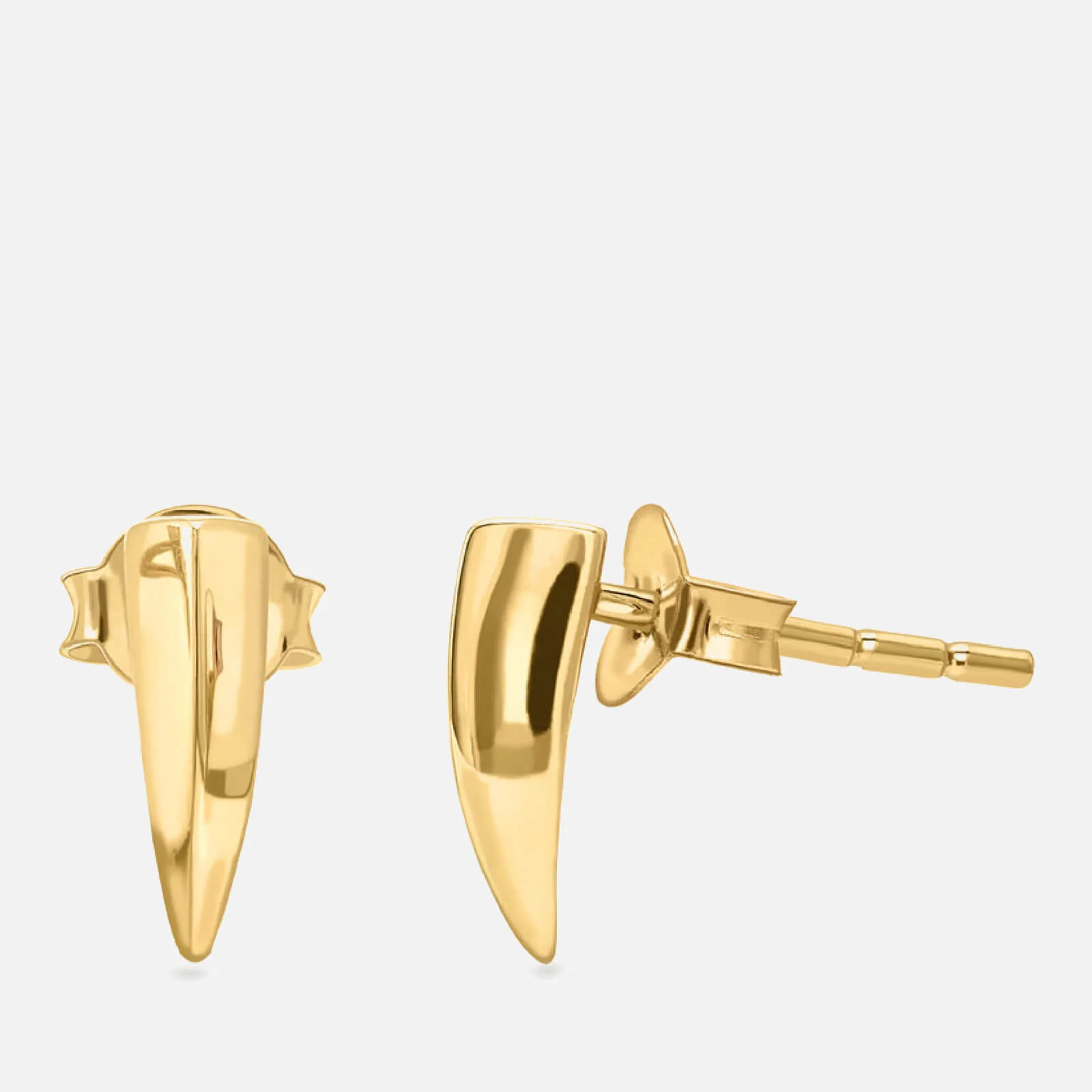 Missoma Women's Dagger Stud Earrings - Gold Image 1