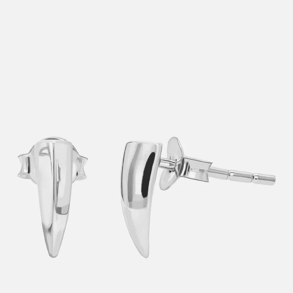 Missoma Women's Dagger Stud Earrings - Silver Image 1