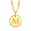 Missoma Women's Initial Charm Necklace - M - Gold - Image 1