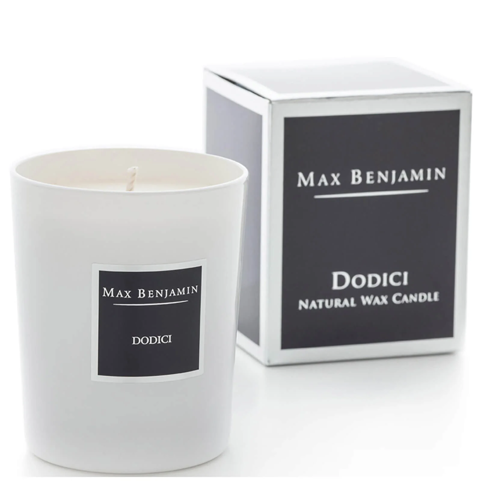 Max Benjamin Scented Glass Candle in Gift Box - Dodici Image 1