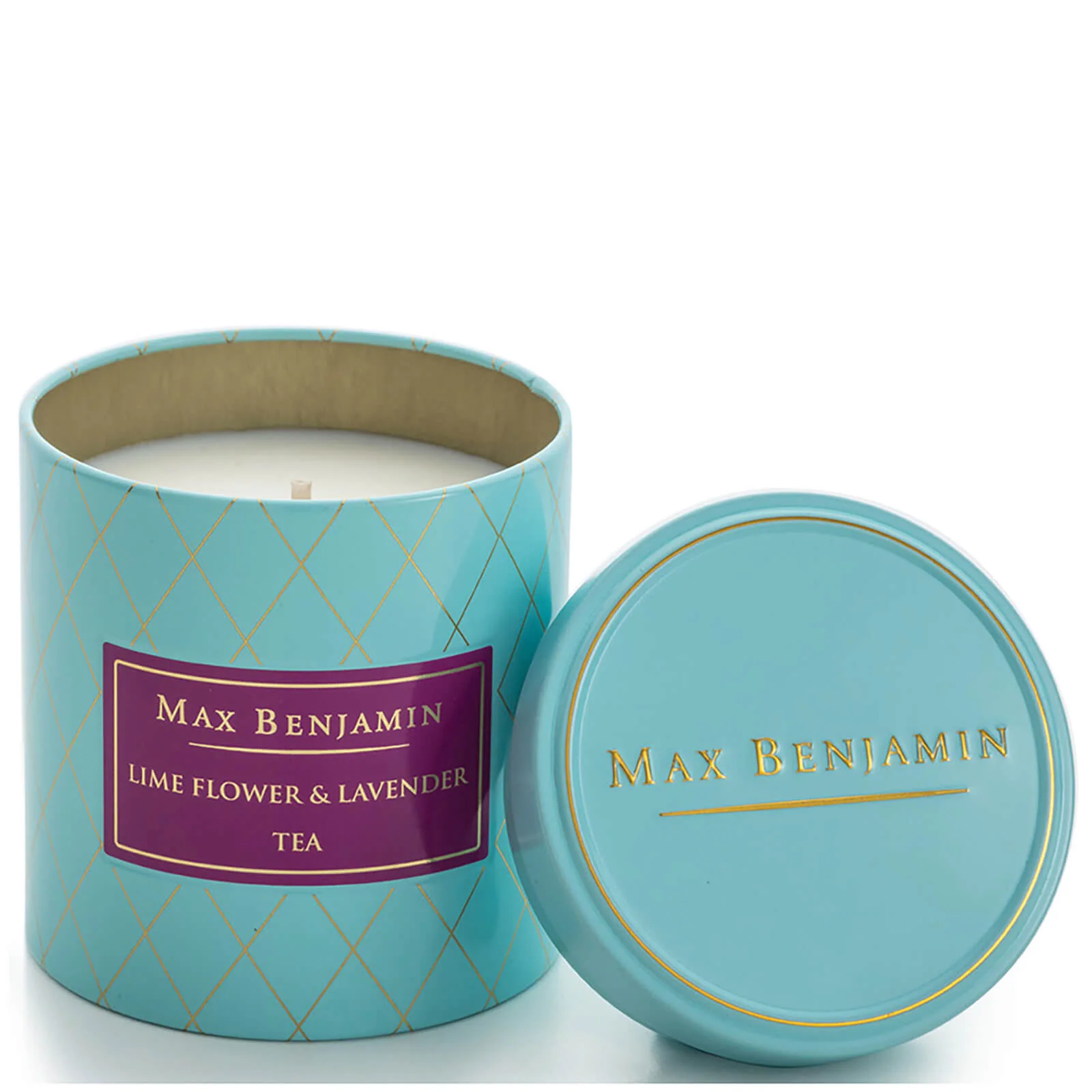 Max Benjamin Scented Candle - Lime Flower and Lavender Image 1