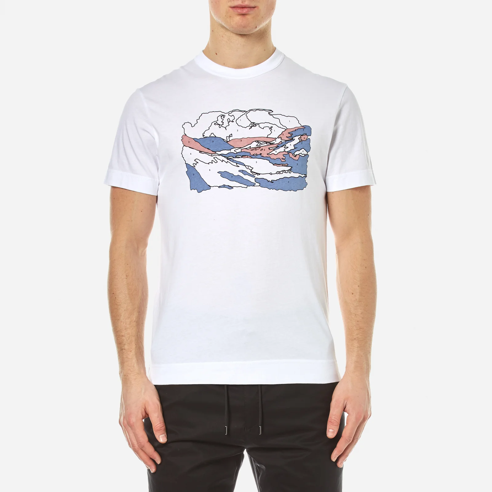 Garbstore Men's By Numbers T-Shirt - White Image 1