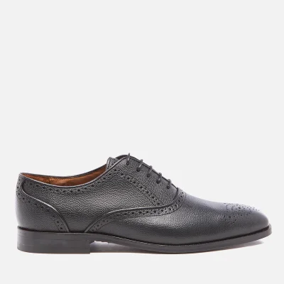 PS by Paul Smith Men's Gilbert Leather Derby Shoes - Black
