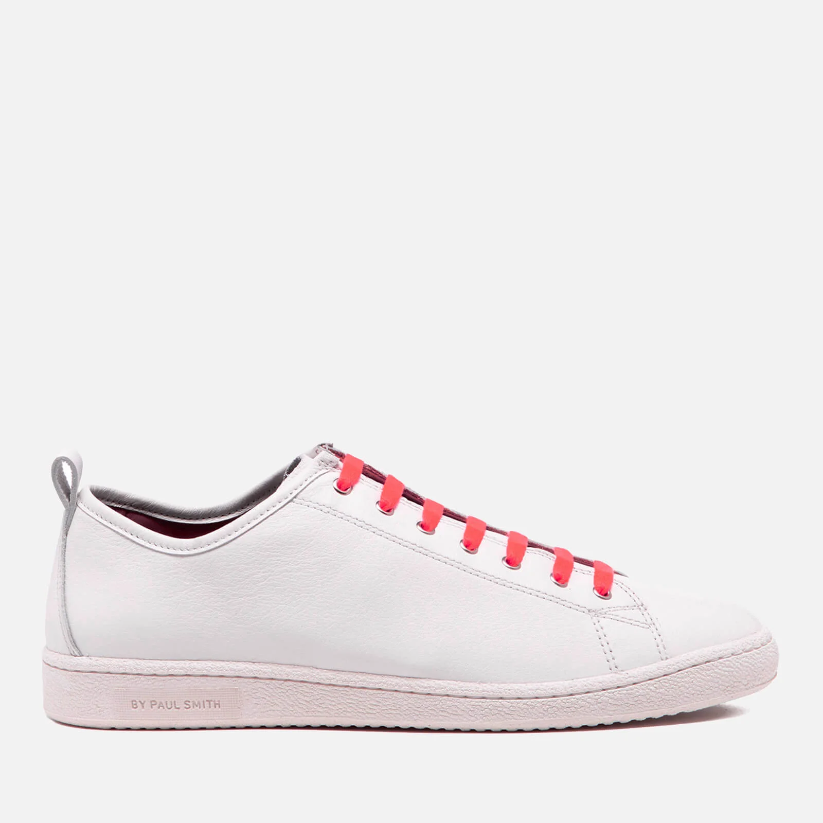 PS by Paul Smith Men's Miyata Leather Trainers - White Classic Calf Image 1