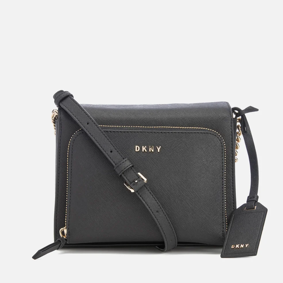 DKNY Women's Bryant Park Pocket Cross Body Bag - Black Image 1