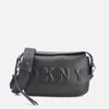 DKNY Women's Debossed Logo Cross Body Bag - Black - Image 1