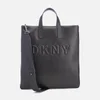 DKNY Women's Debossed Logo Tote Bag - Black - Image 1