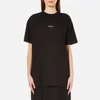 DKNY Women's Short Sleeve Crew Neck Oversized Kit Top with Logo - Black - Image 1