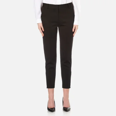 DKNY Women's Tailored Relaxed Pants - Black