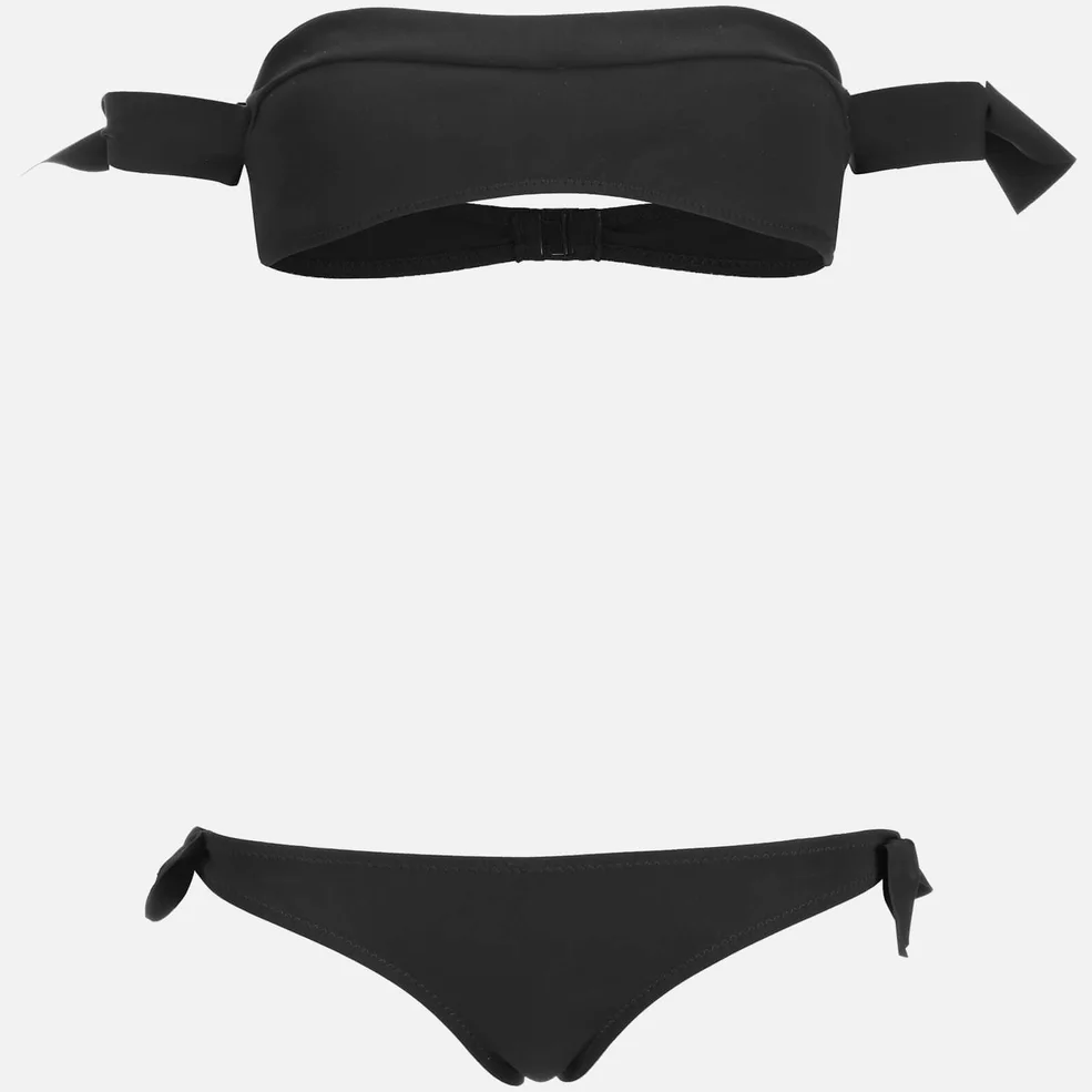 Bec & Bridge Women's Moon Sisters Bandeau Bikini Set - Black Image 1