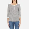 Maison Scotch Women's Home Alone Bonded Grandad Top with 3/4 Sleeve - Combo B - Image 1