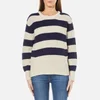 Maison Scotch Women's Cotton Mix Pullover with Shaped Sleeves - Multi - Image 1