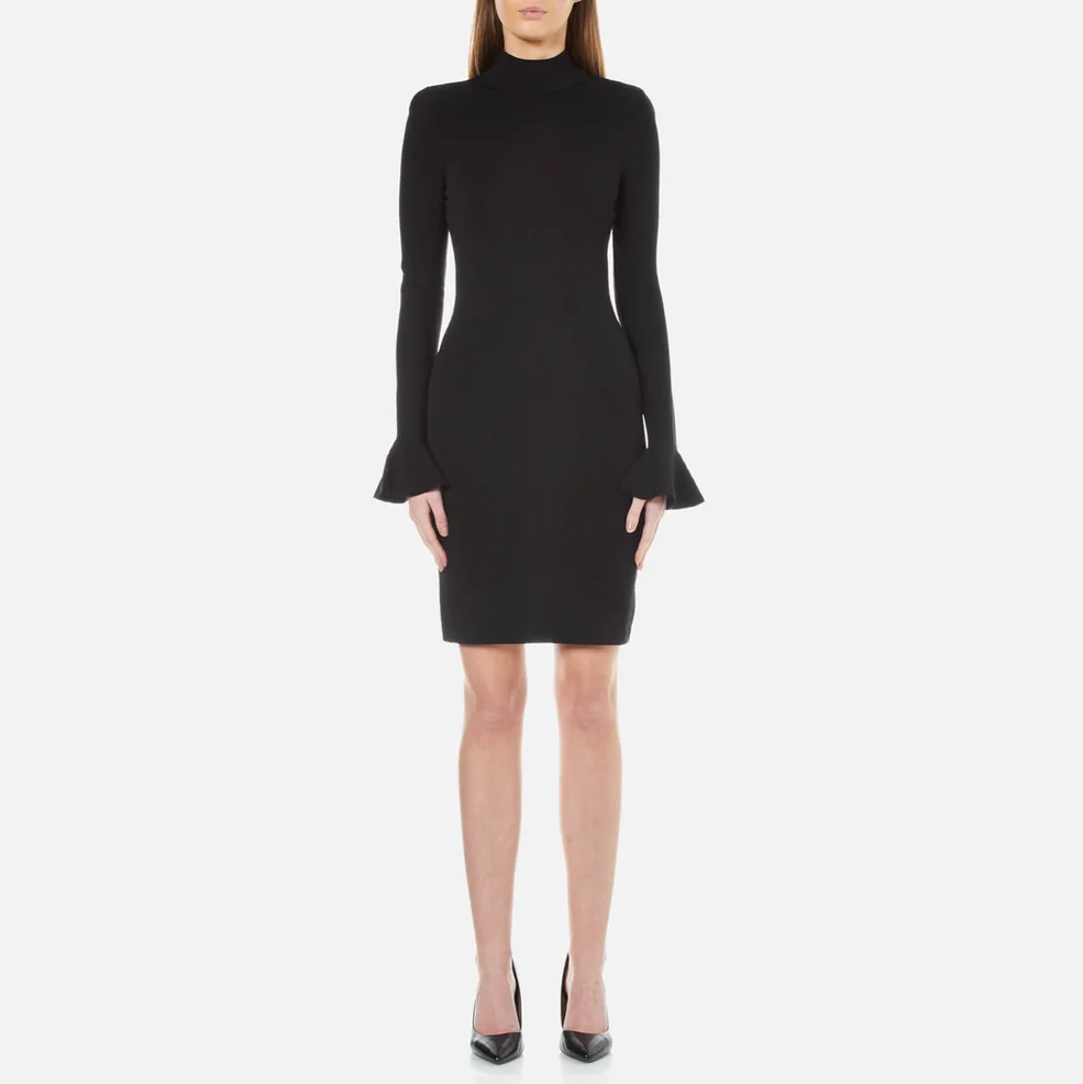 MICHAEL MICHAEL KORS Women's Bell Sleeve Dress - Black Image 1