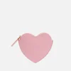 Lulu Guinness Women's Heart Shaped Small Coin Purse - Rose Pink - Image 1